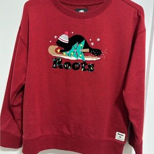 Roots Kids Red Sweatshirt